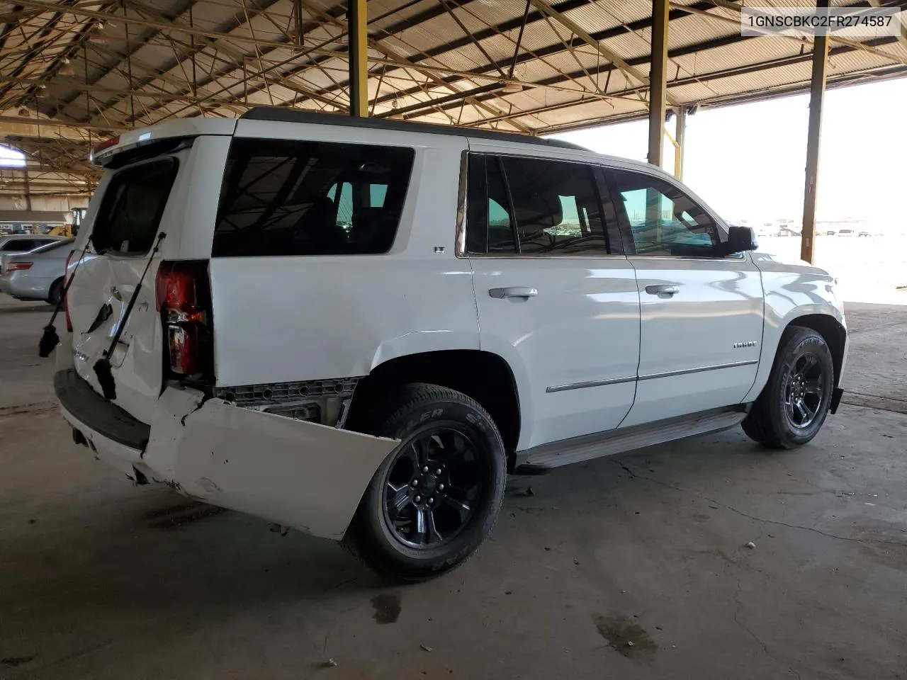 2015 Chevrolet Tahoe C1500 Lt VIN: 1GNSCBKC2FR274587 Lot: 71812824