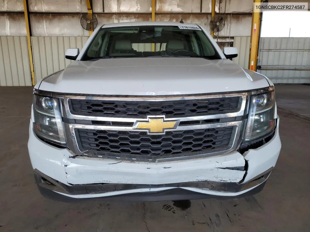 2015 Chevrolet Tahoe C1500 Lt VIN: 1GNSCBKC2FR274587 Lot: 71812824