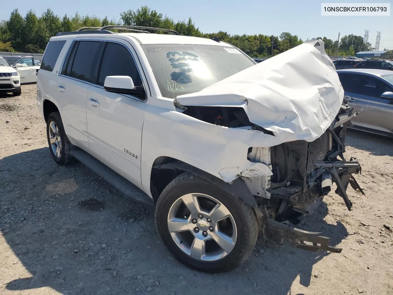 2015 Chevrolet Tahoe C1500 Lt VIN: 1GNSCBKCXFR106793 Lot: 72137934