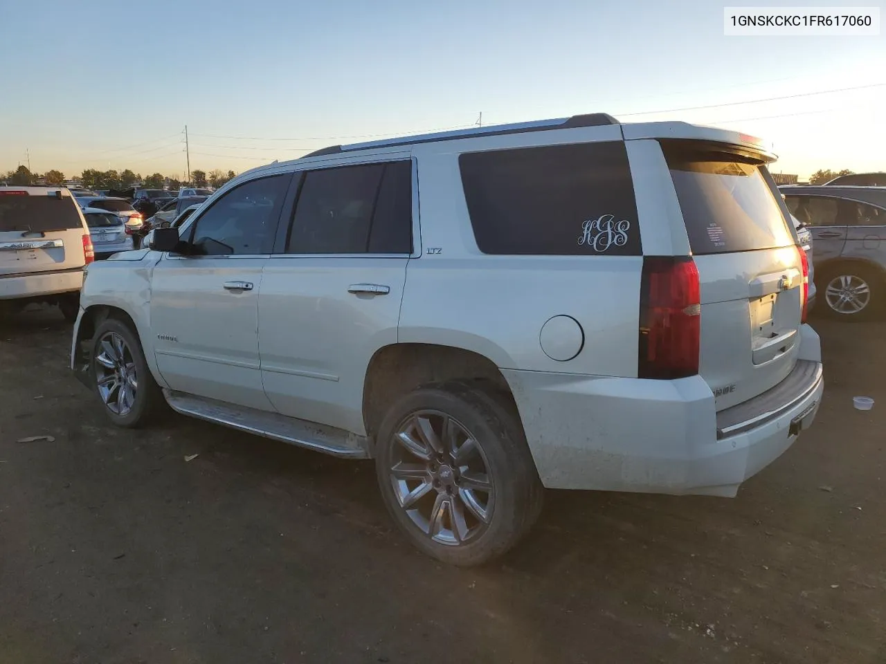 2015 Chevrolet Tahoe K1500 Ltz VIN: 1GNSKCKC1FR617060 Lot: 72275314