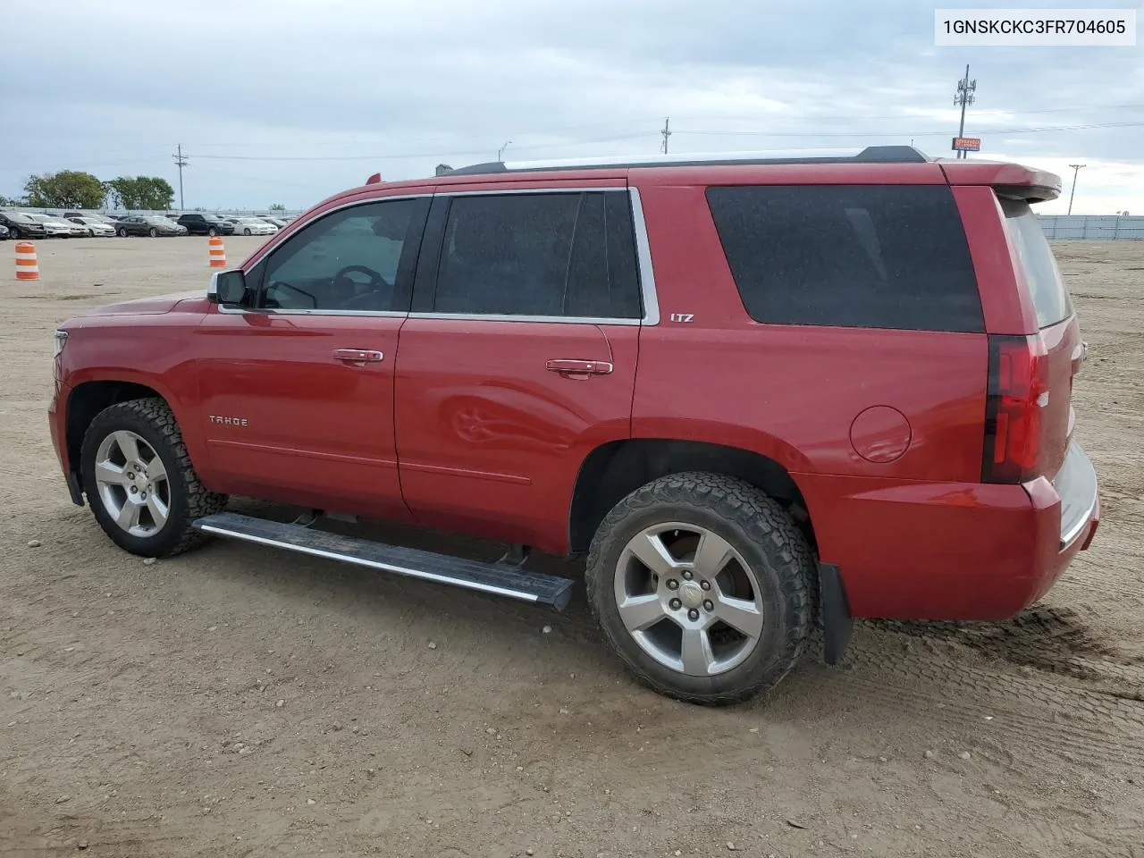 2015 Chevrolet Tahoe K1500 Ltz VIN: 1GNSKCKC3FR704605 Lot: 72279494