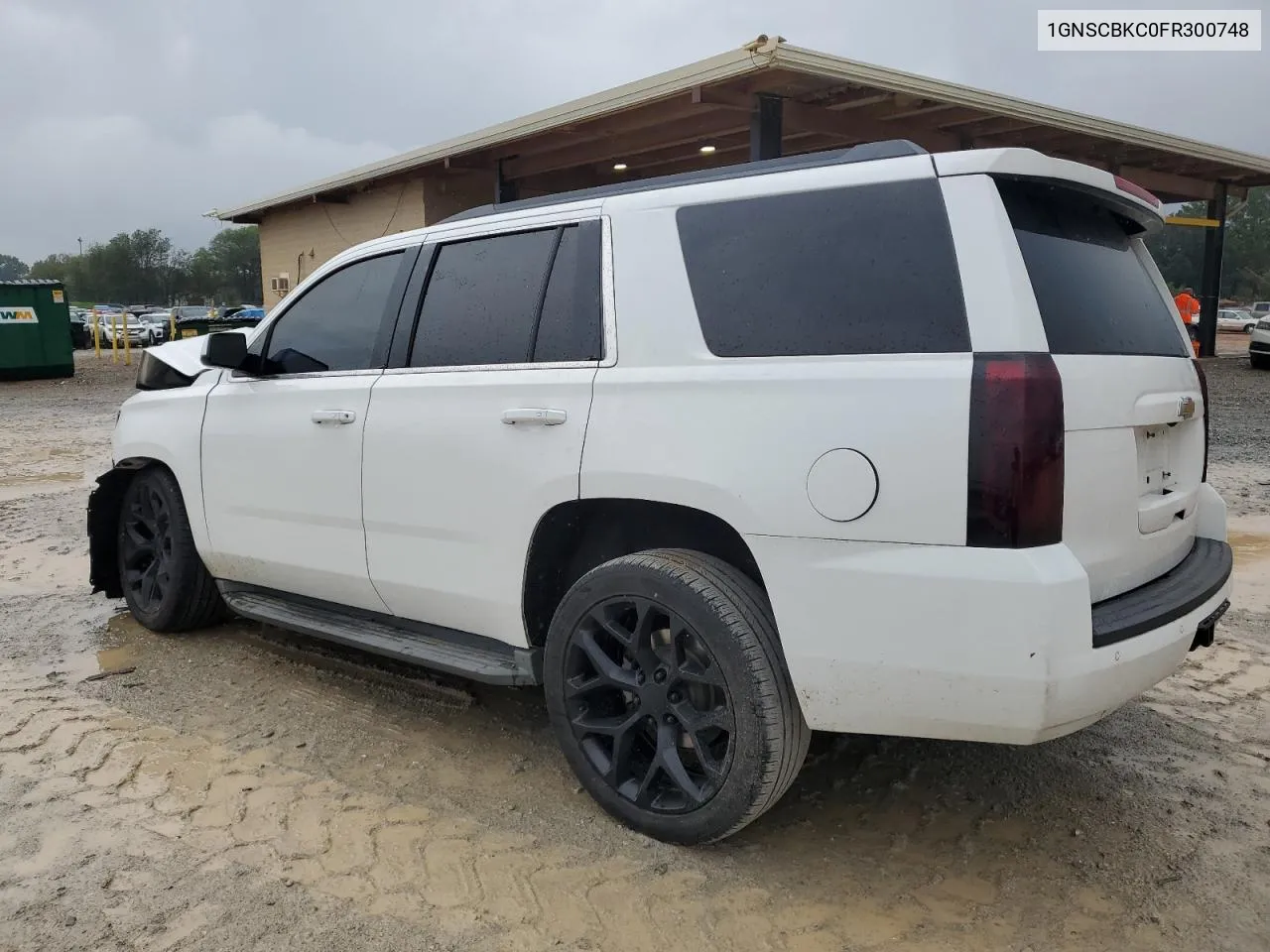 2015 Chevrolet Tahoe C1500 Lt VIN: 1GNSCBKC0FR300748 Lot: 72281214