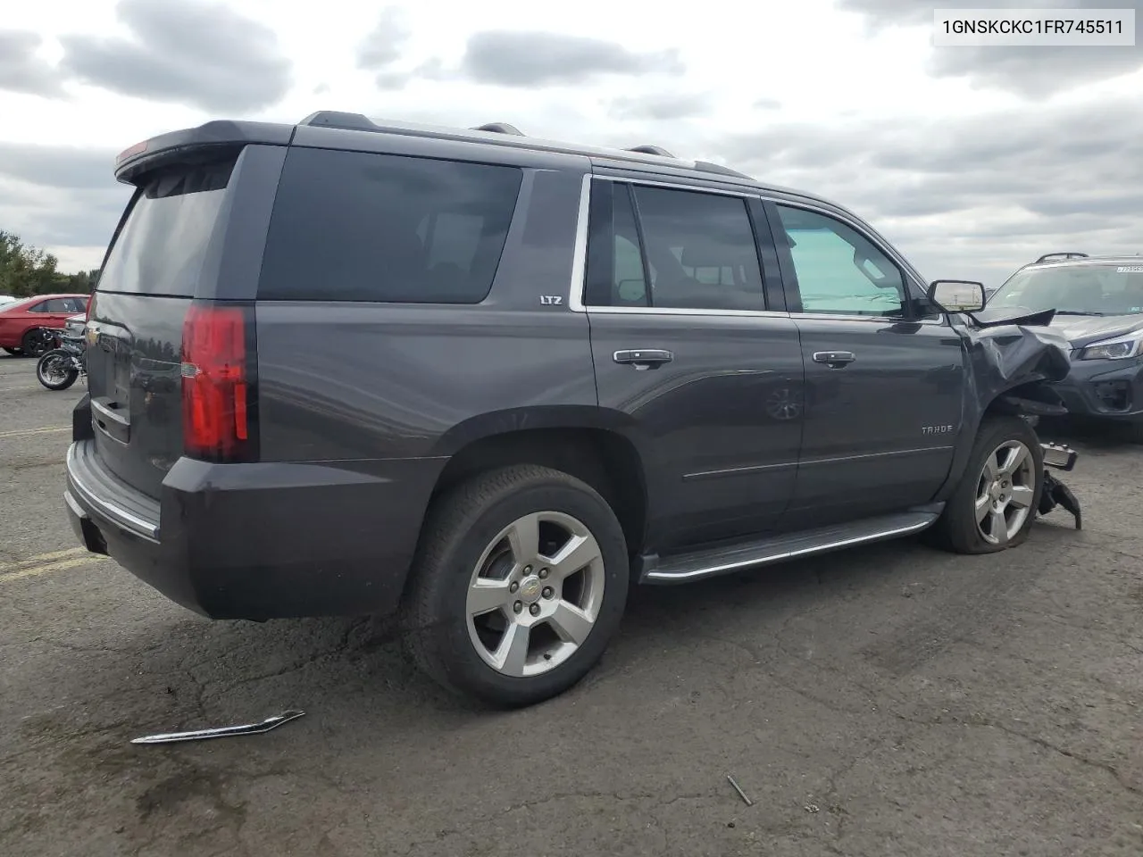 2015 Chevrolet Tahoe K1500 Ltz VIN: 1GNSKCKC1FR745511 Lot: 72308994