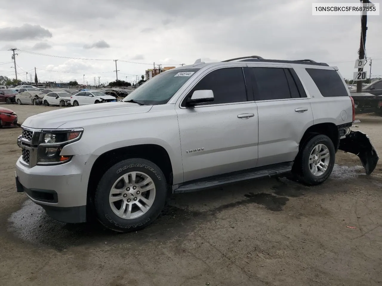 2015 Chevrolet Tahoe C1500 Lt VIN: 1GNSCBKC5FR687555 Lot: 72445144