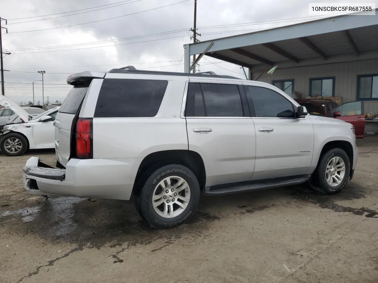 2015 Chevrolet Tahoe C1500 Lt VIN: 1GNSCBKC5FR687555 Lot: 72445144