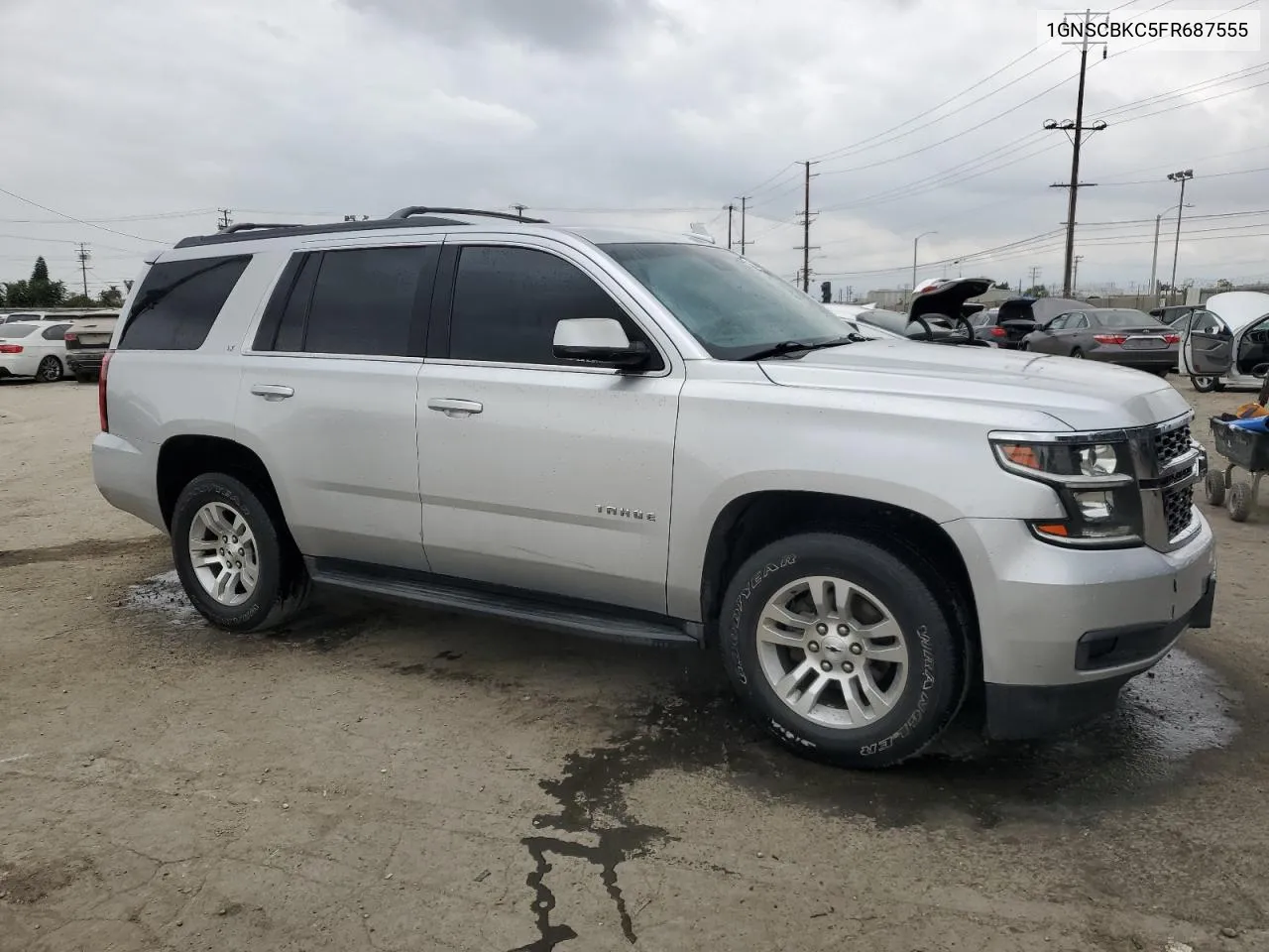 2015 Chevrolet Tahoe C1500 Lt VIN: 1GNSCBKC5FR687555 Lot: 72445144