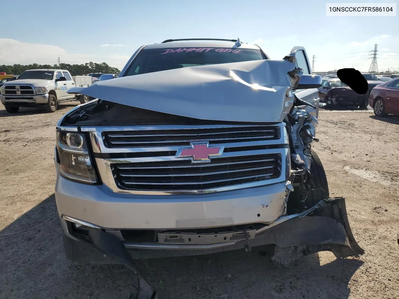 1GNSCCKC7FR586104 2015 Chevrolet Tahoe C1500 Ltz