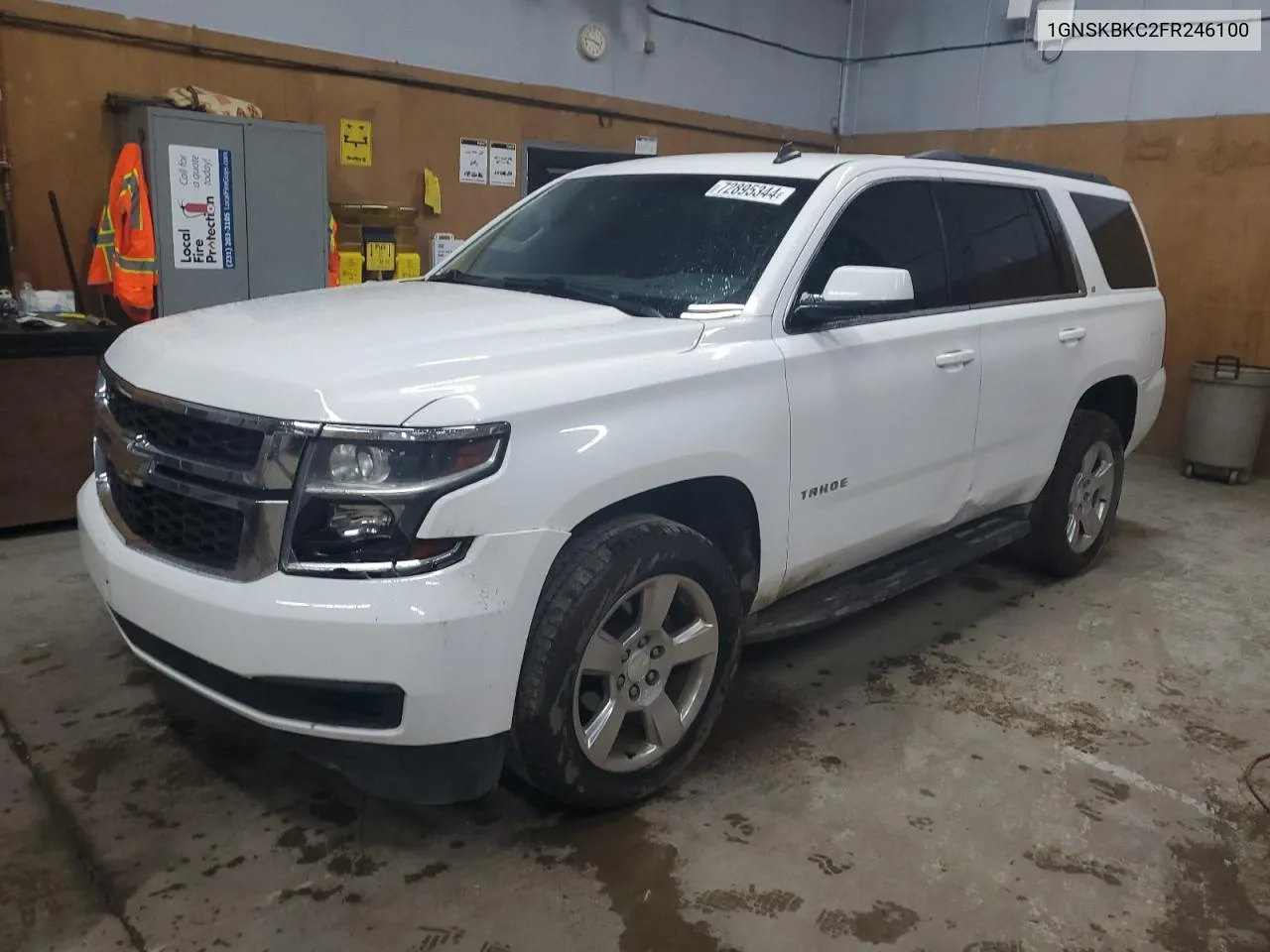 2015 Chevrolet Tahoe K1500 Lt VIN: 1GNSKBKC2FR246100 Lot: 72895344