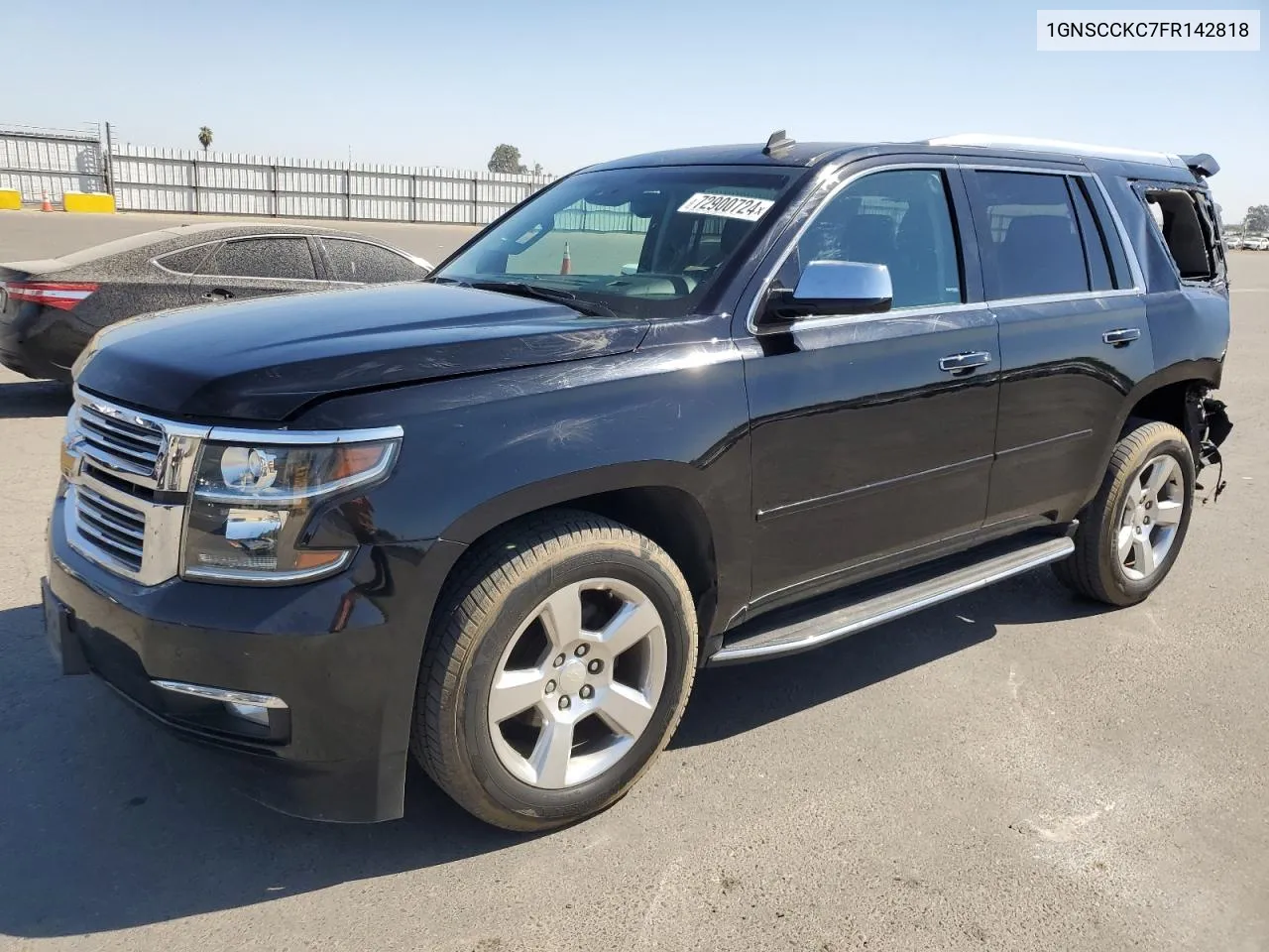 2015 Chevrolet Tahoe C1500 Ltz VIN: 1GNSCCKC7FR142818 Lot: 72900724