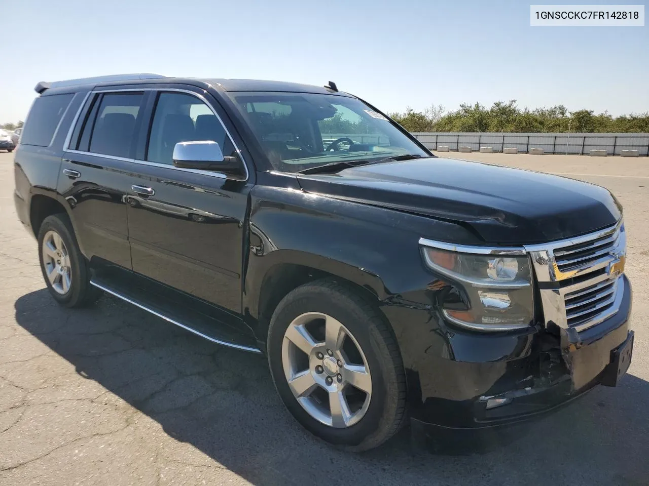 2015 Chevrolet Tahoe C1500 Ltz VIN: 1GNSCCKC7FR142818 Lot: 72900724