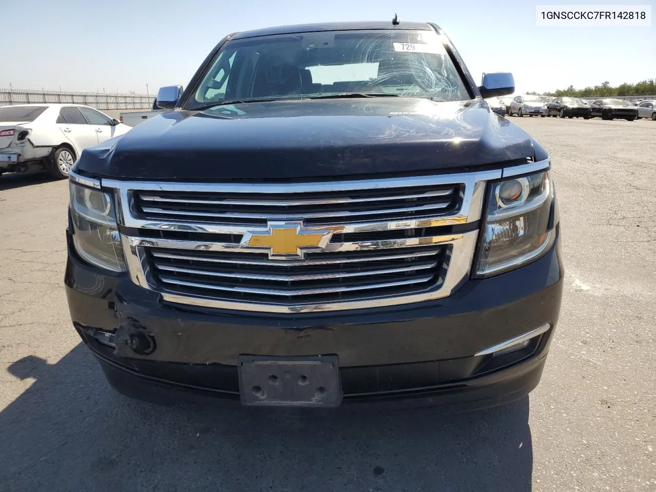 1GNSCCKC7FR142818 2015 Chevrolet Tahoe C1500 Ltz