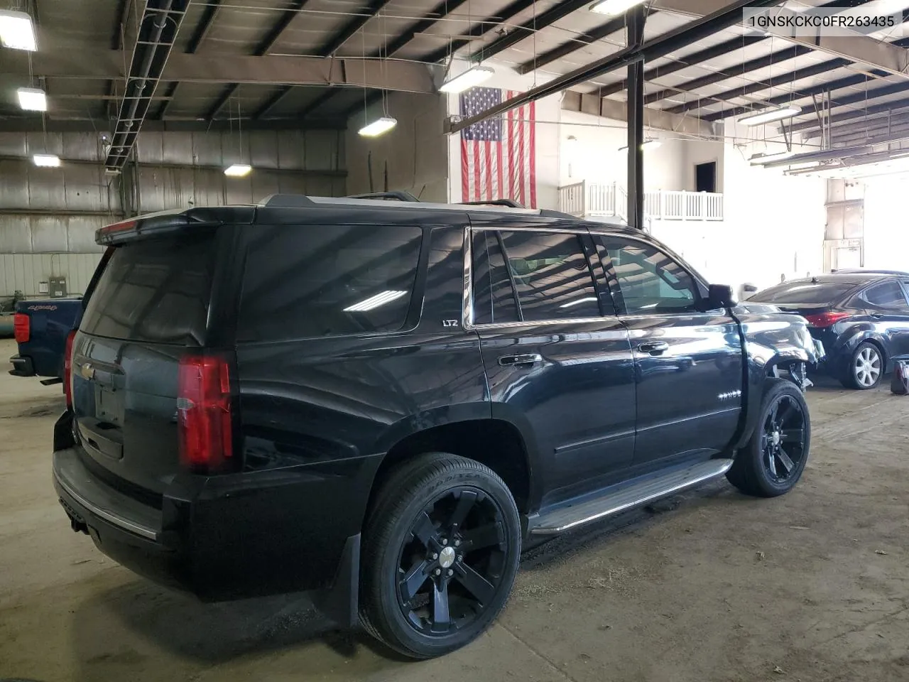 2015 Chevrolet Tahoe K1500 Ltz VIN: 1GNSKCKC0FR263435 Lot: 72938004