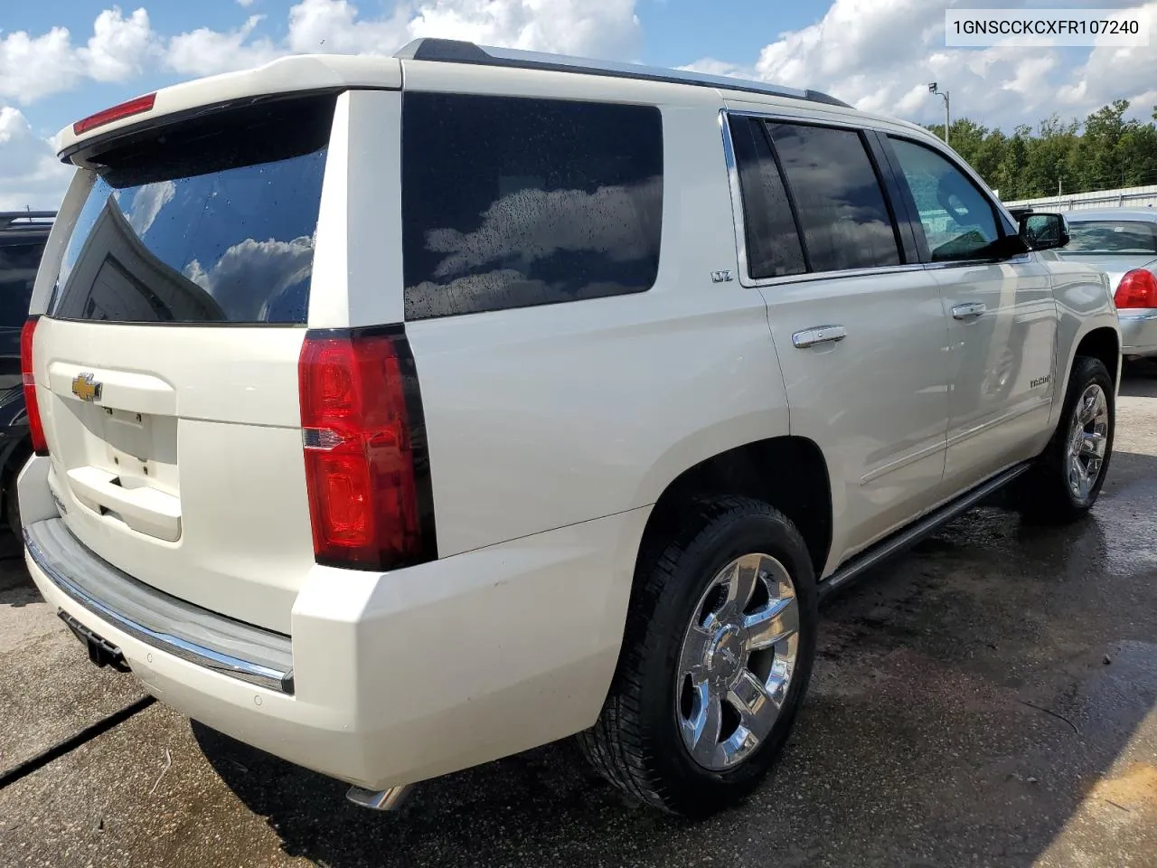 2015 Chevrolet Tahoe C1500 Ltz VIN: 1GNSCCKCXFR107240 Lot: 72972334