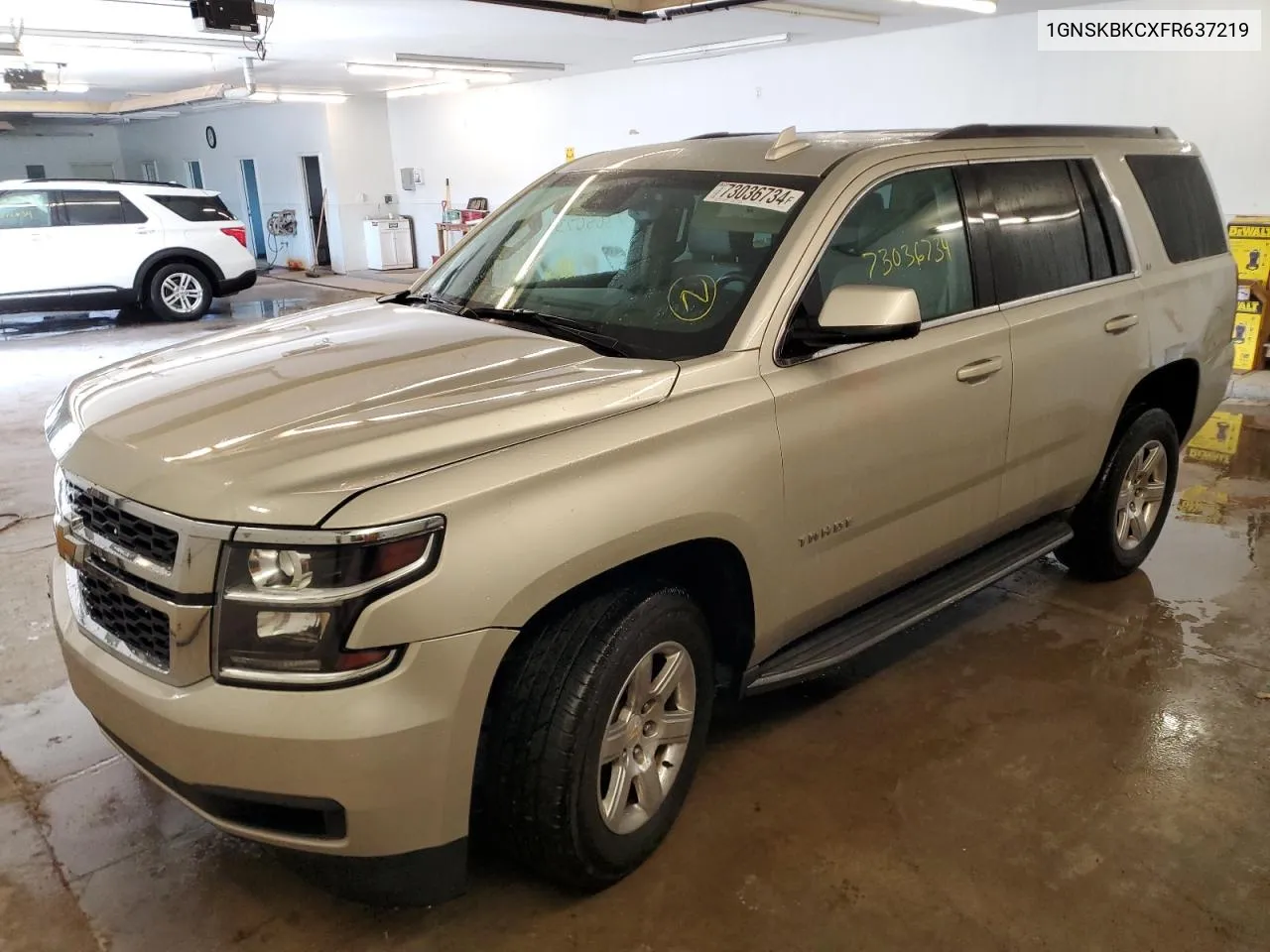 2015 Chevrolet Tahoe K1500 Lt VIN: 1GNSKBKCXFR637219 Lot: 73036734