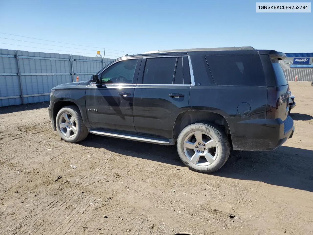 2015 Chevrolet Tahoe K1500 Lt VIN: 1GNSKBKC0FR252784 Lot: 73223404