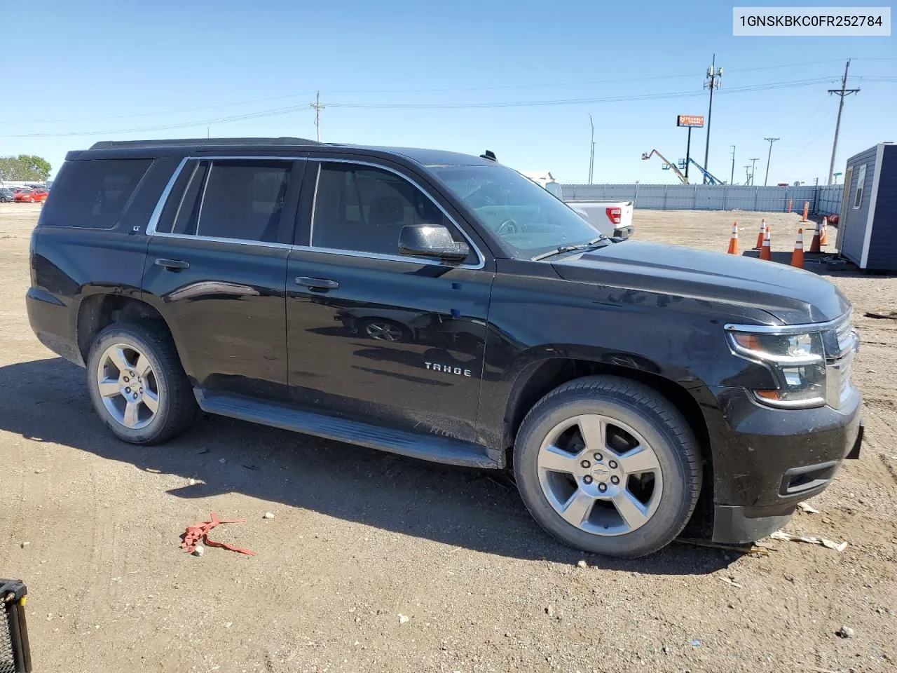 2015 Chevrolet Tahoe K1500 Lt VIN: 1GNSKBKC0FR252784 Lot: 73223404