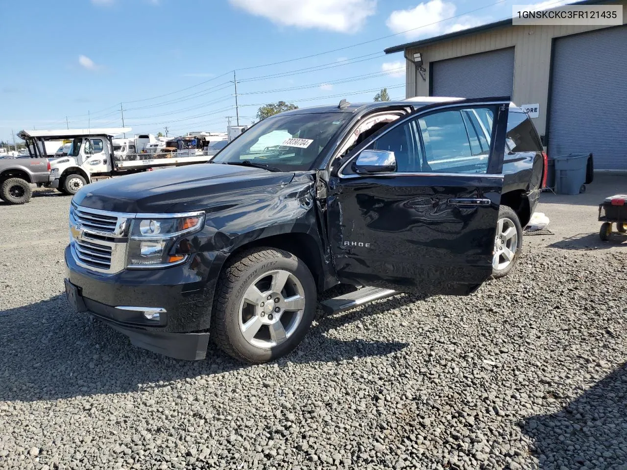 2015 Chevrolet Tahoe K1500 Ltz VIN: 1GNSKCKC3FR121435 Lot: 73230704