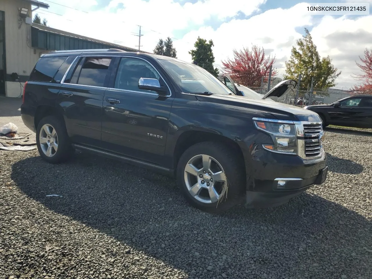 2015 Chevrolet Tahoe K1500 Ltz VIN: 1GNSKCKC3FR121435 Lot: 73230704