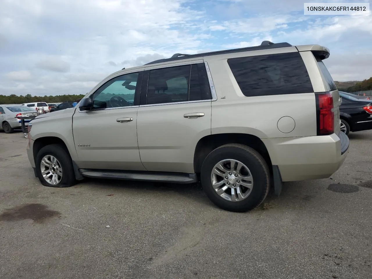 2015 Chevrolet Tahoe K1500 Ls VIN: 1GNSKAKC6FR144812 Lot: 73379644