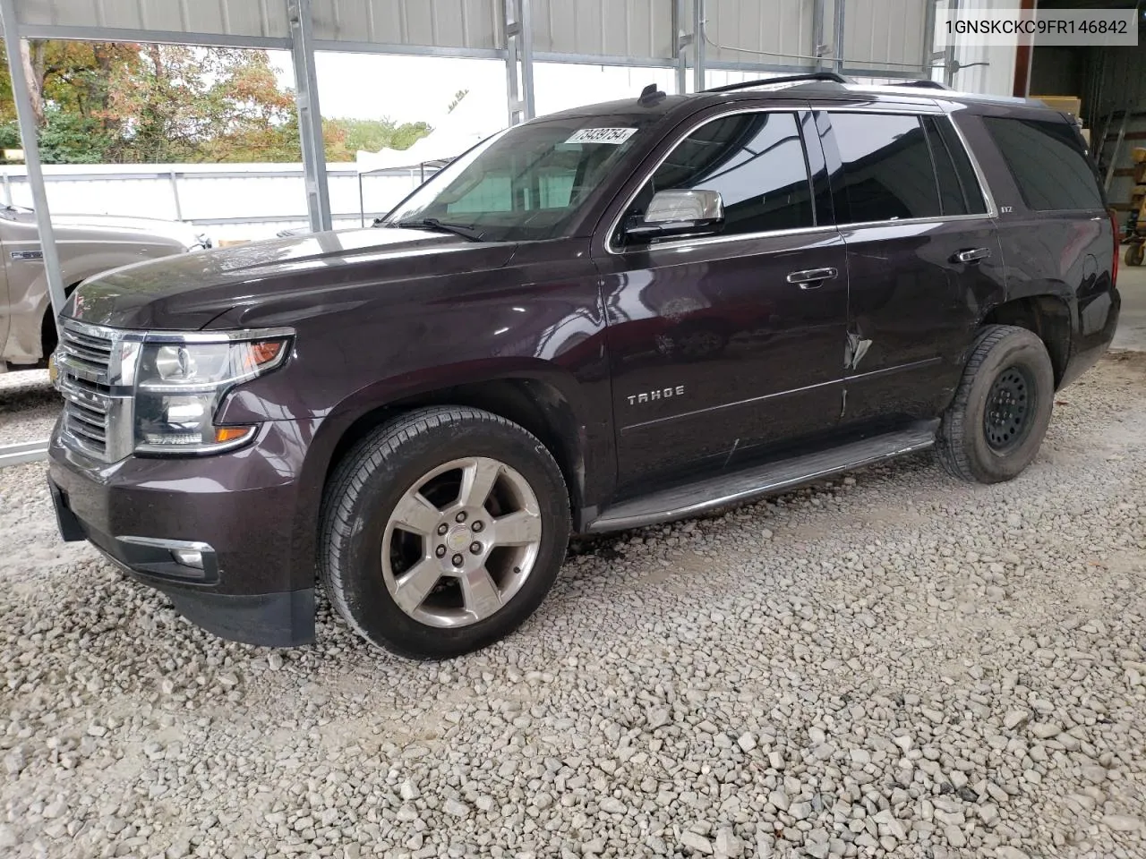 2015 Chevrolet Tahoe K1500 Ltz VIN: 1GNSKCKC9FR146842 Lot: 73439754