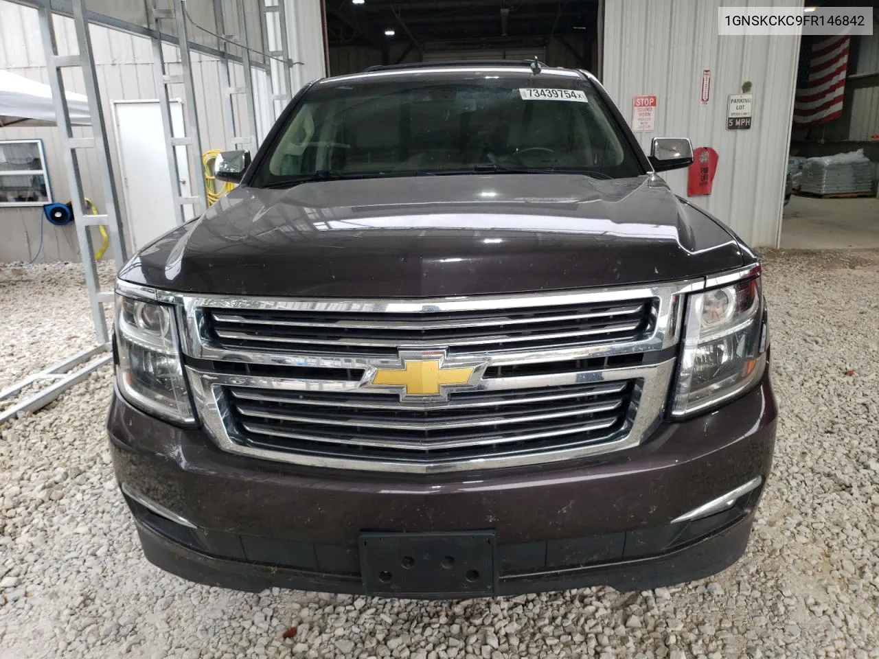 2015 Chevrolet Tahoe K1500 Ltz VIN: 1GNSKCKC9FR146842 Lot: 73439754