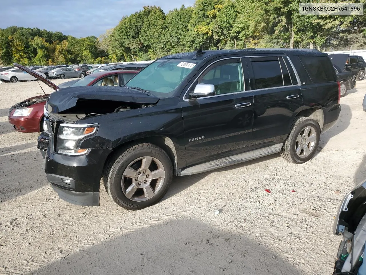 2015 Chevrolet Tahoe K1500 Lt VIN: 1GNSKBKC2FR541696 Lot: 73461114