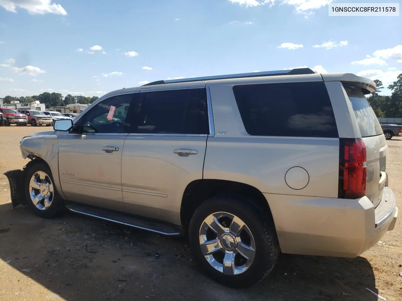 2015 Chevrolet Tahoe C1500 Ltz VIN: 1GNSCCKC8FR211578 Lot: 73491434