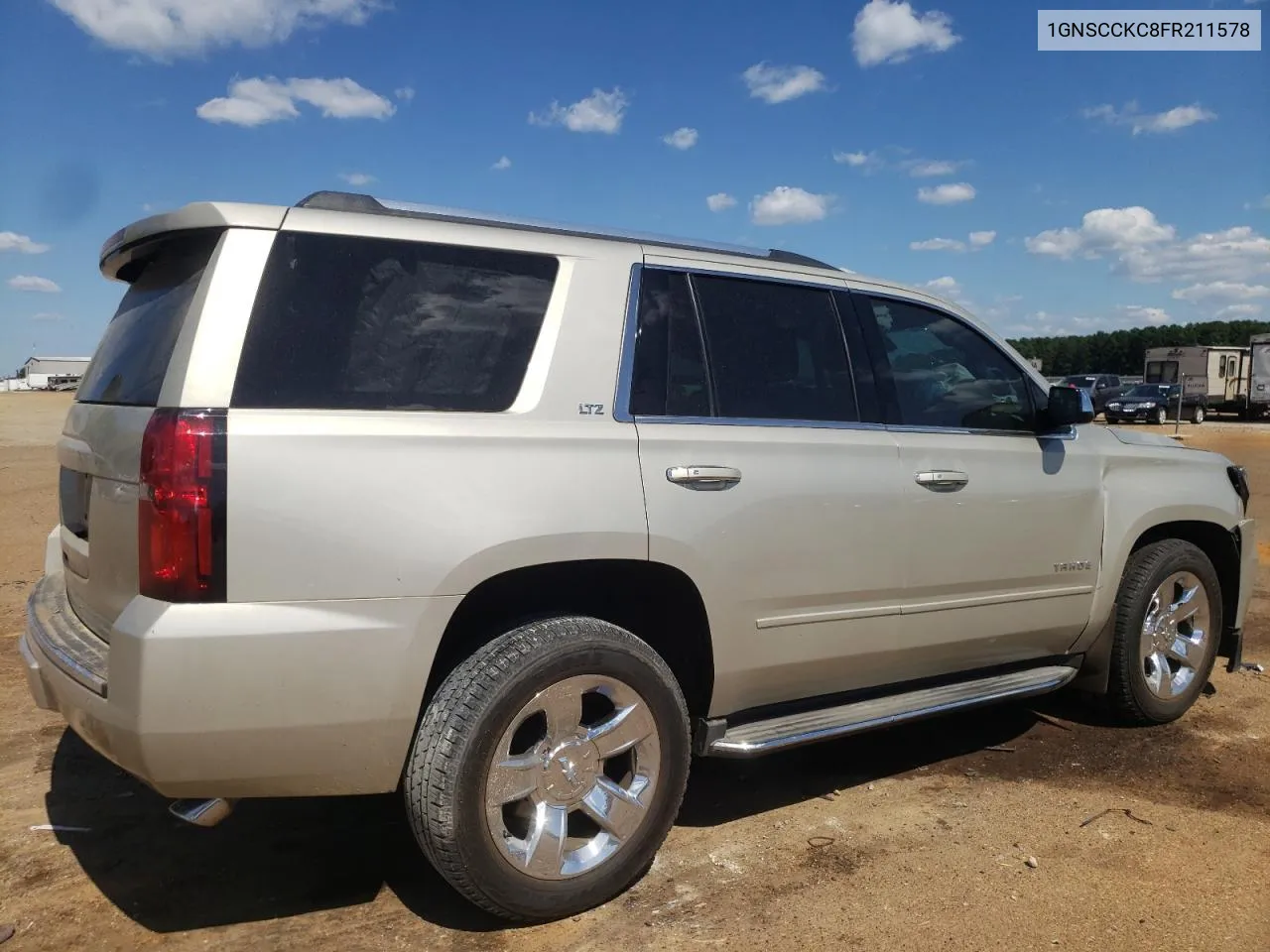 2015 Chevrolet Tahoe C1500 Ltz VIN: 1GNSCCKC8FR211578 Lot: 73491434