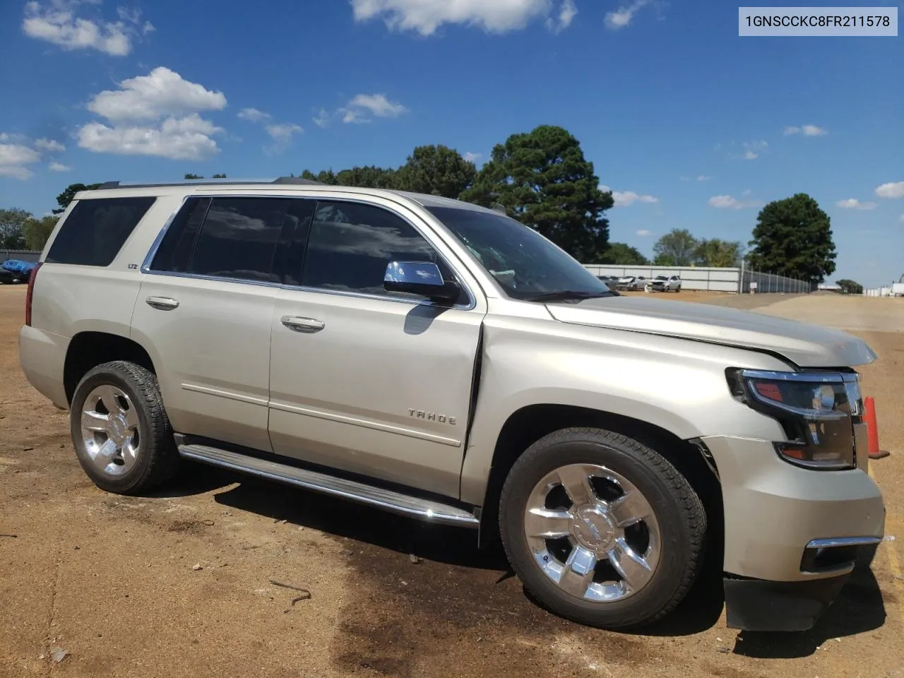 2015 Chevrolet Tahoe C1500 Ltz VIN: 1GNSCCKC8FR211578 Lot: 73491434