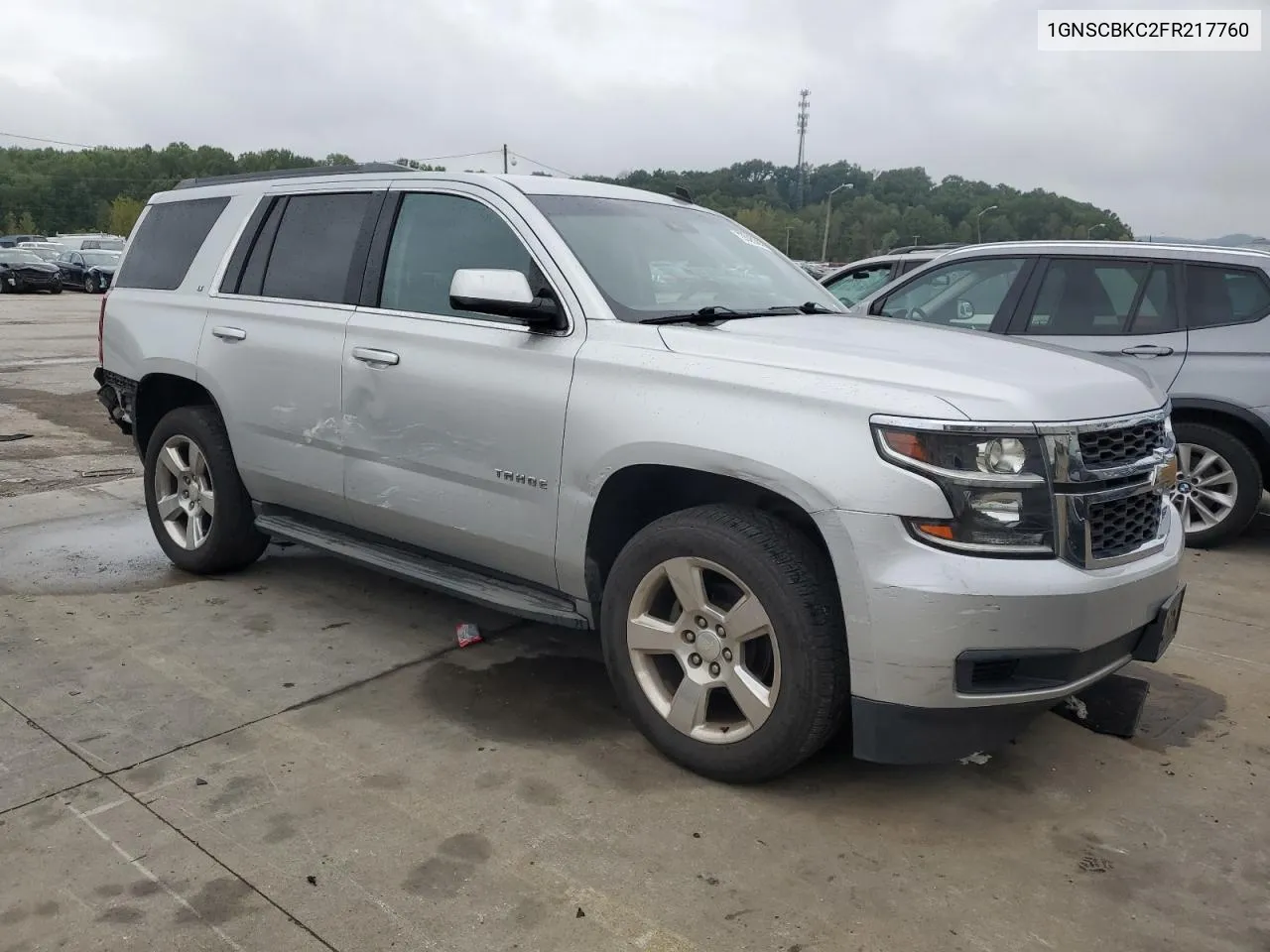 2015 Chevrolet Tahoe C1500 Lt VIN: 1GNSCBKC2FR217760 Lot: 73506704