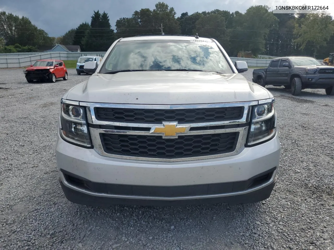 2015 Chevrolet Tahoe K1500 Lt VIN: 1GNSKBKC6FR172664 Lot: 73528814