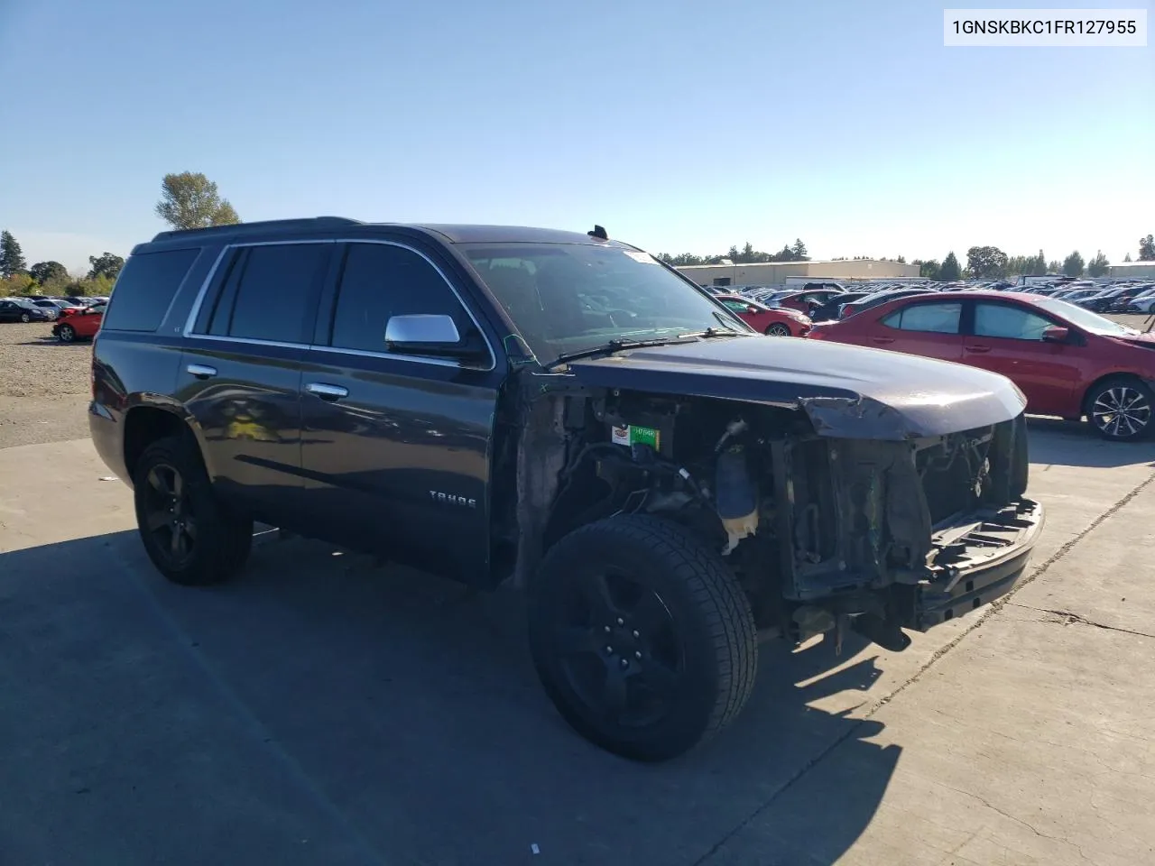 2015 Chevrolet Tahoe K1500 Lt VIN: 1GNSKBKC1FR127955 Lot: 73529504