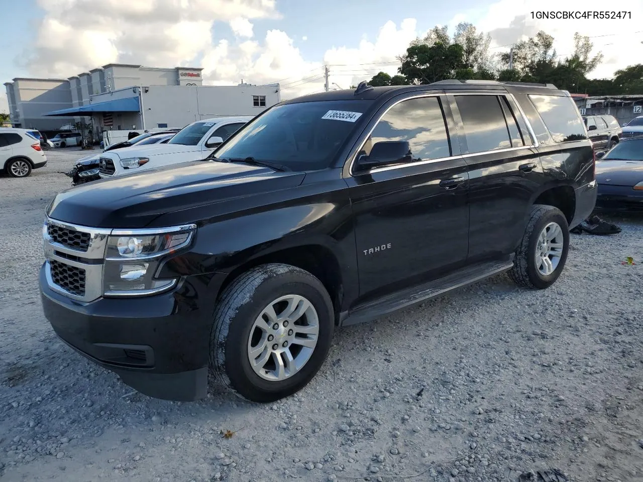 2015 Chevrolet Tahoe C1500 Lt VIN: 1GNSCBKC4FR552471 Lot: 73655284