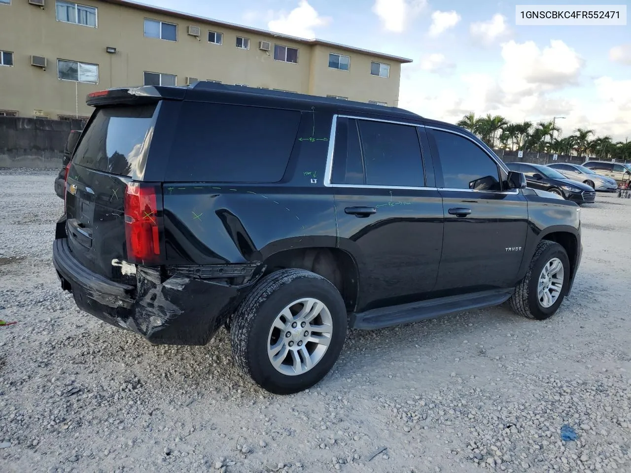 2015 Chevrolet Tahoe C1500 Lt VIN: 1GNSCBKC4FR552471 Lot: 73655284