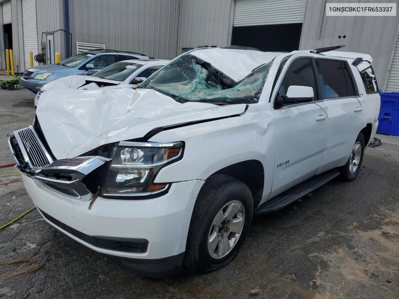 2015 Chevrolet Tahoe C1500 Lt VIN: 1GNSCBKC1FR653337 Lot: 73711224