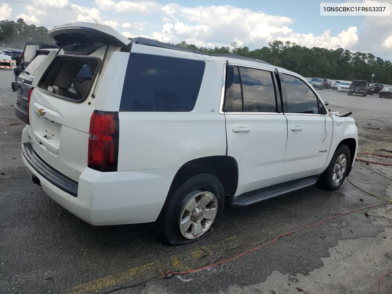 2015 Chevrolet Tahoe C1500 Lt VIN: 1GNSCBKC1FR653337 Lot: 73711224