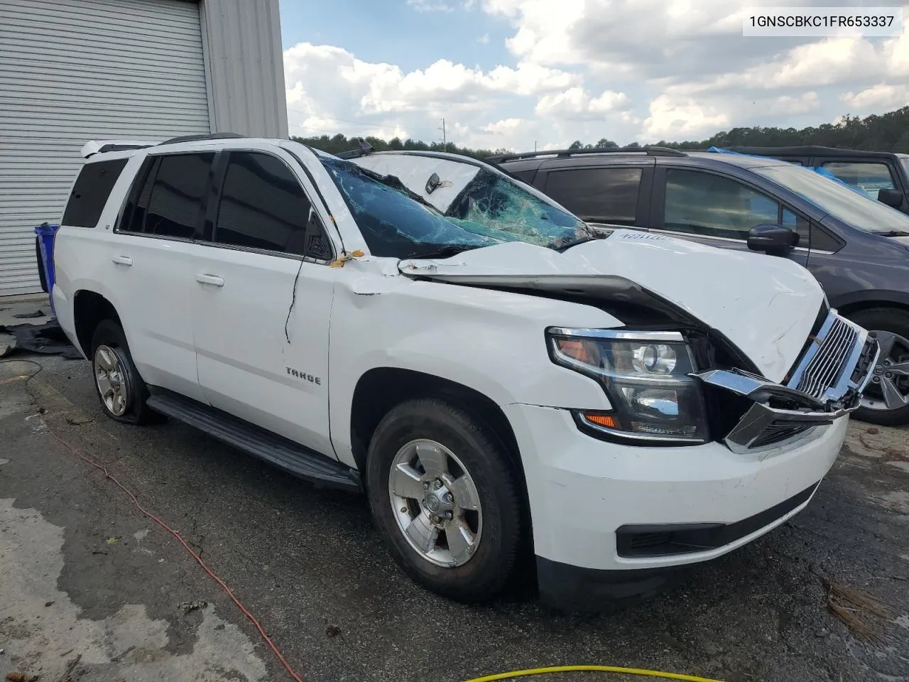 2015 Chevrolet Tahoe C1500 Lt VIN: 1GNSCBKC1FR653337 Lot: 73711224