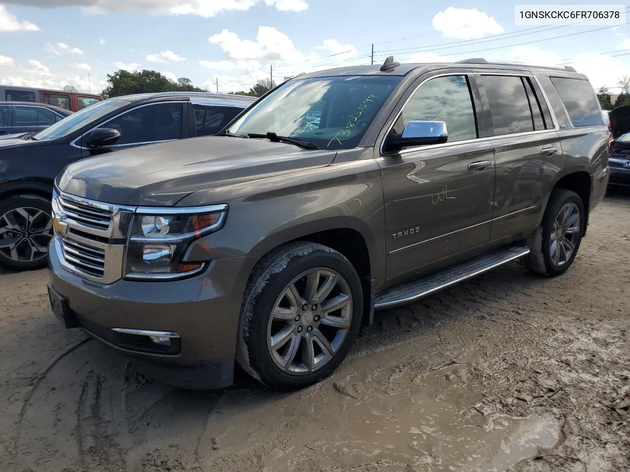 2015 Chevrolet Tahoe K1500 Ltz VIN: 1GNSKCKC6FR706378 Lot: 73822594