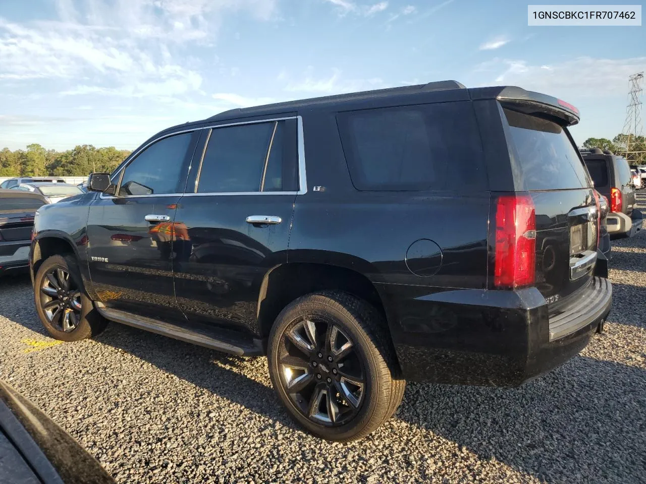 2015 Chevrolet Tahoe C1500 Lt VIN: 1GNSCBKC1FR707462 Lot: 73884134