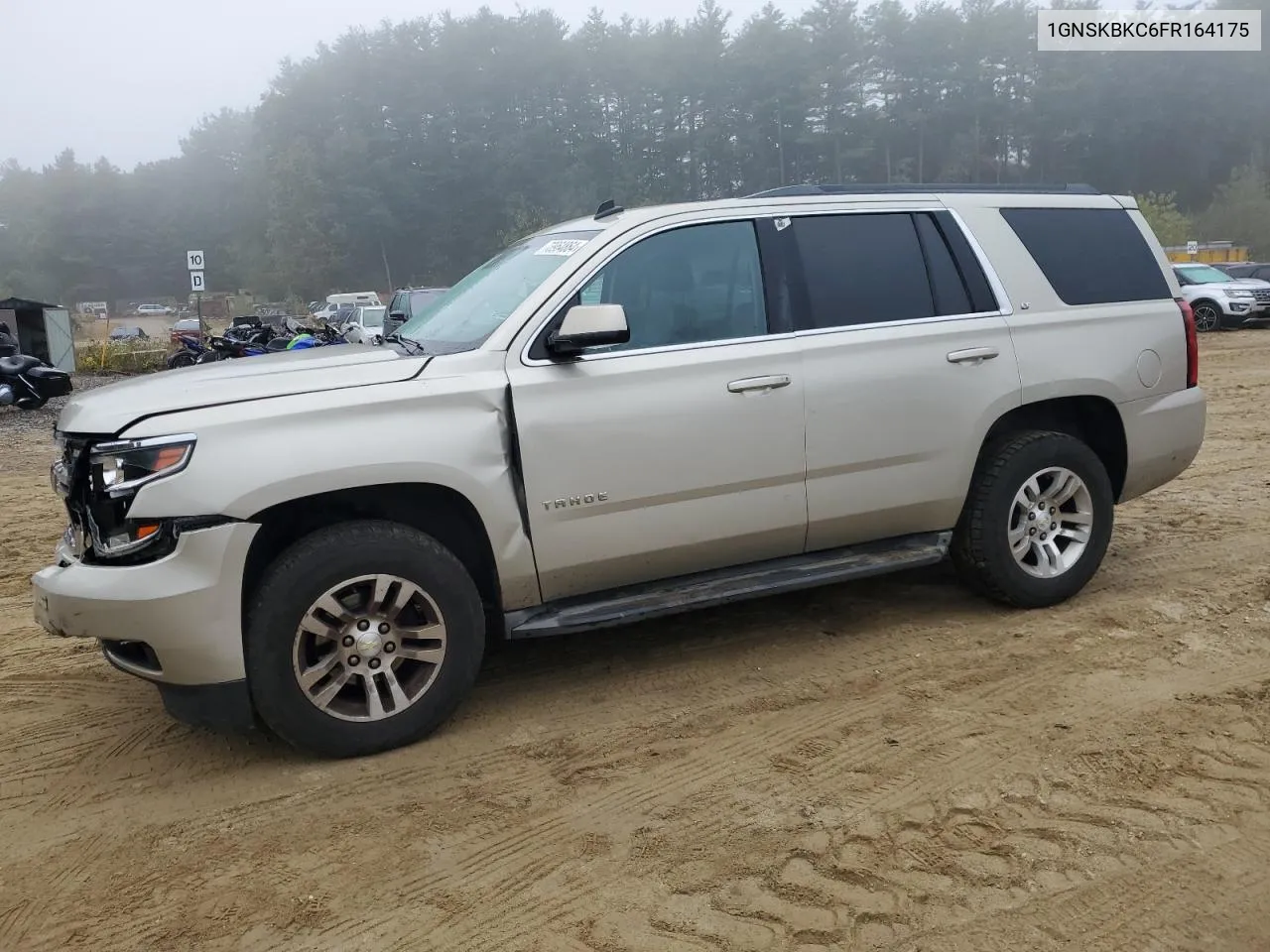 2015 Chevrolet Tahoe K1500 Lt VIN: 1GNSKBKC6FR164175 Lot: 73964864