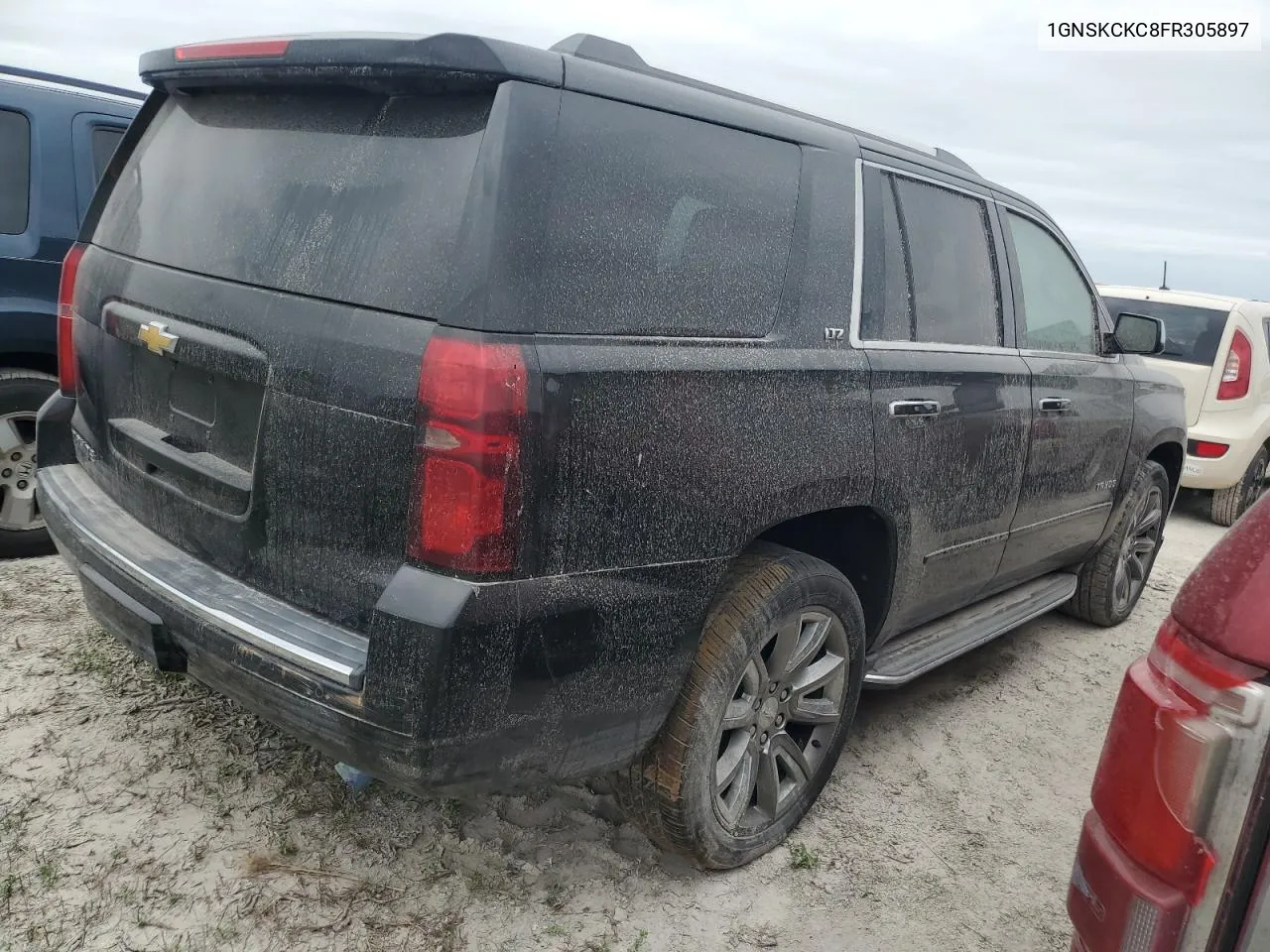 2015 Chevrolet Tahoe K1500 Ltz VIN: 1GNSKCKC8FR305897 Lot: 74056684