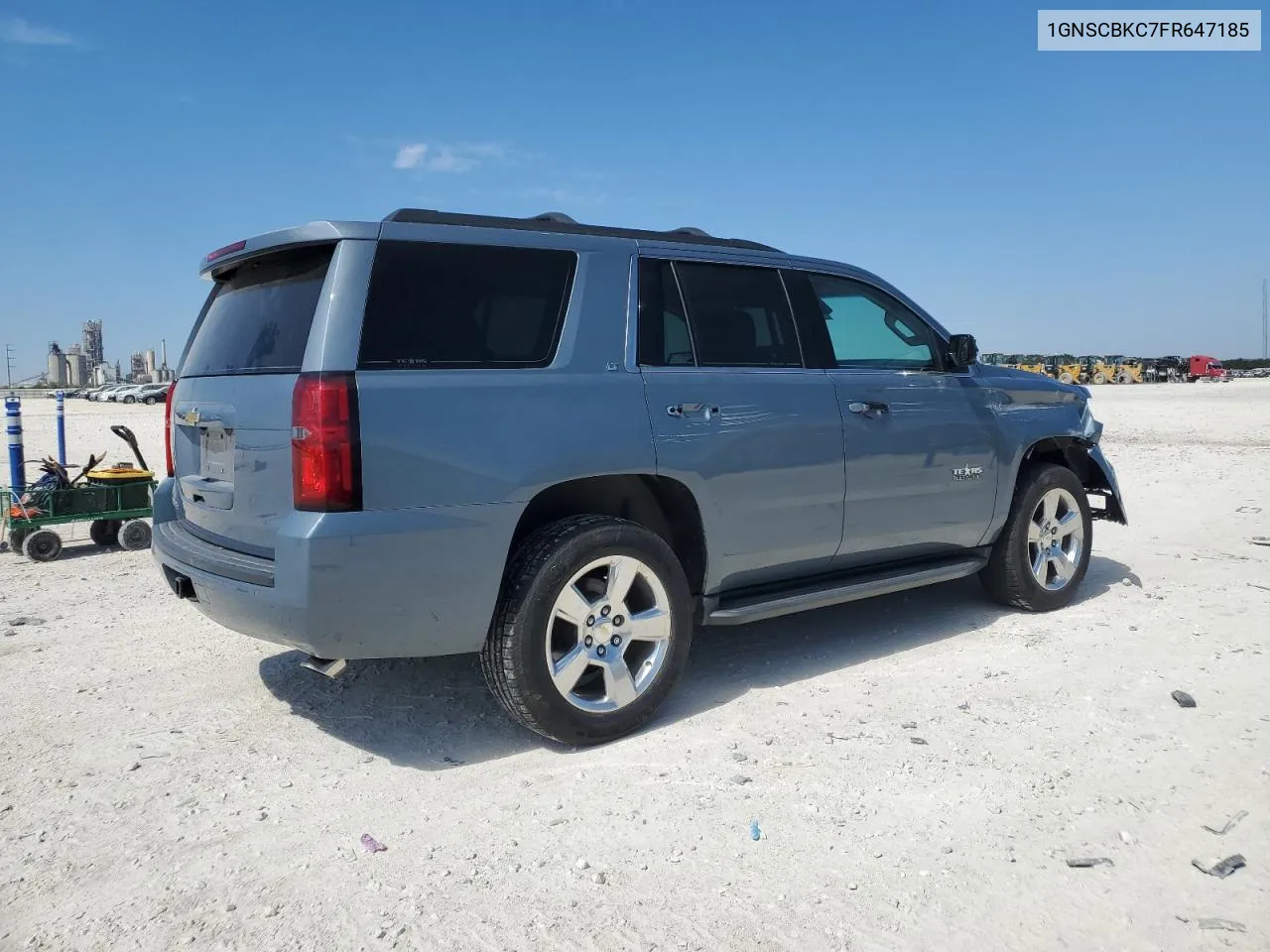 2015 Chevrolet Tahoe C1500 Lt VIN: 1GNSCBKC7FR647185 Lot: 74076844