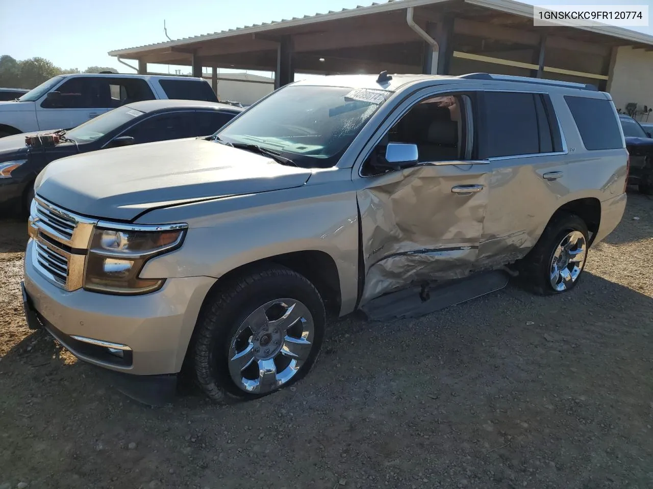 2015 Chevrolet Tahoe K1500 Ltz VIN: 1GNSKCKC9FR120774 Lot: 74099614