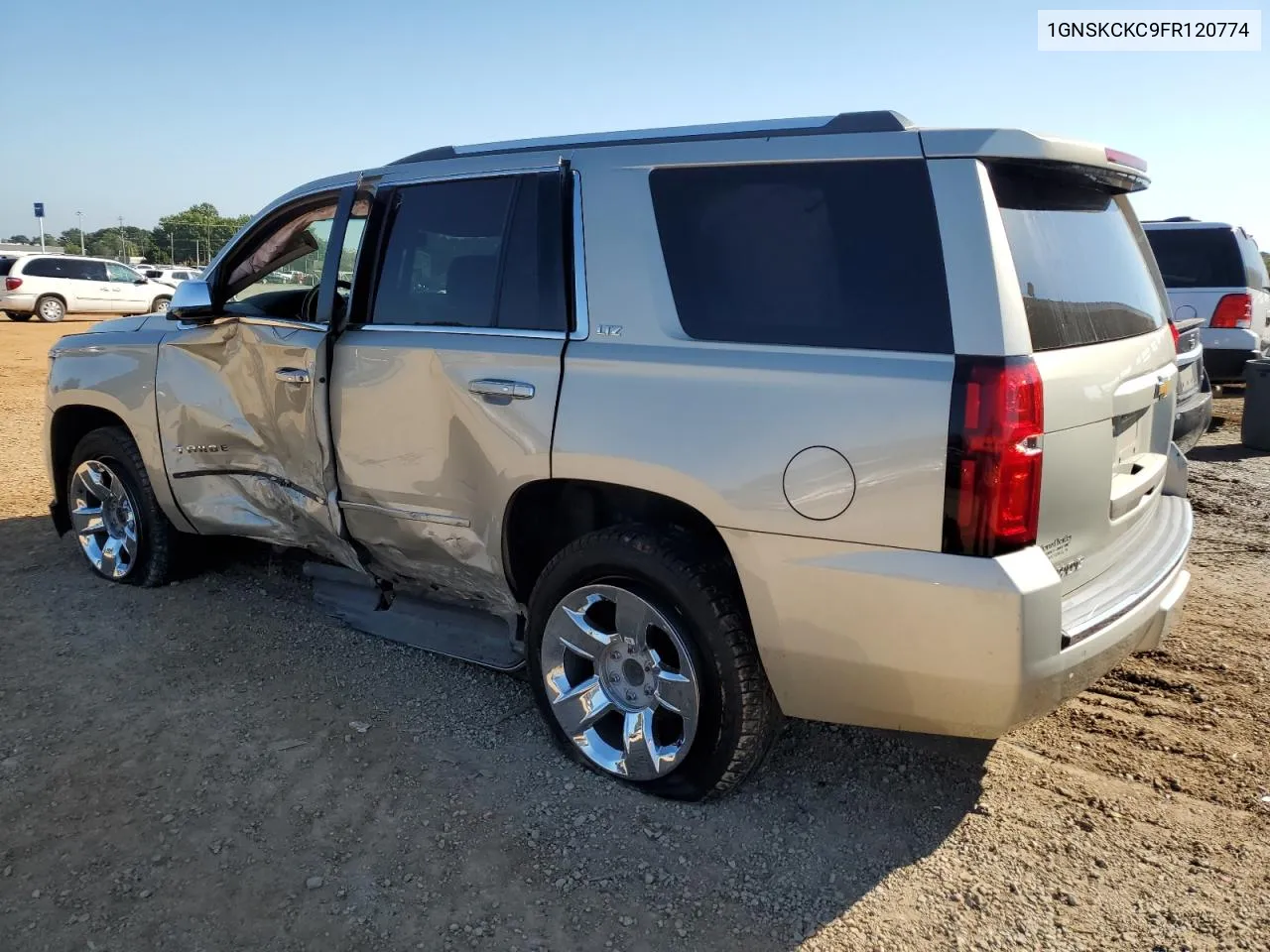 2015 Chevrolet Tahoe K1500 Ltz VIN: 1GNSKCKC9FR120774 Lot: 74099614