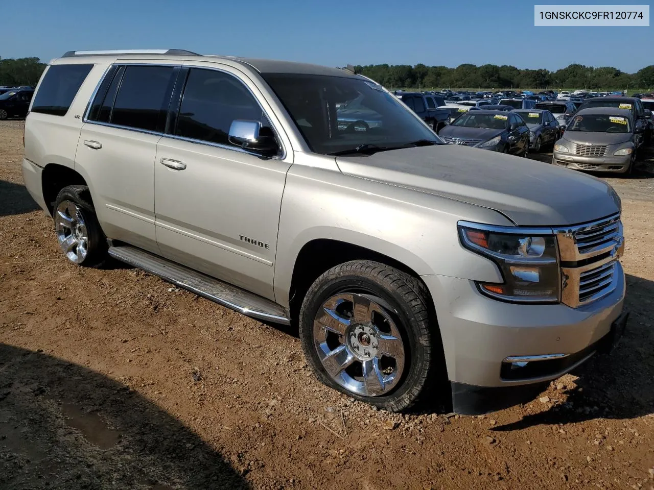 2015 Chevrolet Tahoe K1500 Ltz VIN: 1GNSKCKC9FR120774 Lot: 74099614