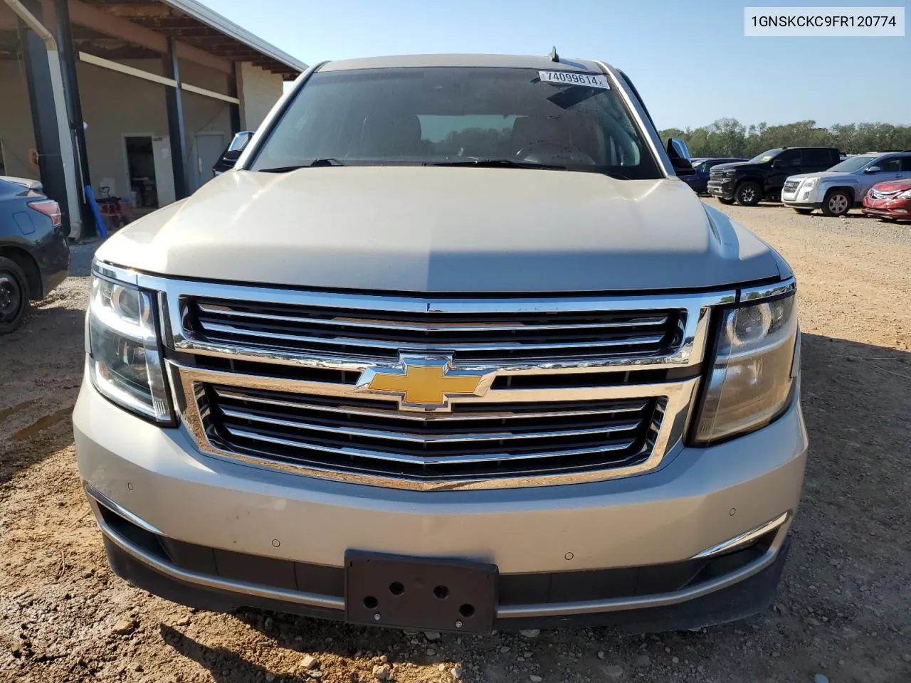 2015 Chevrolet Tahoe K1500 Ltz VIN: 1GNSKCKC9FR120774 Lot: 74099614