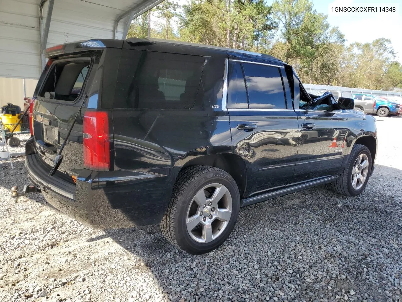 2015 Chevrolet Tahoe C1500 Ltz VIN: 1GNSCCKCXFR114348 Lot: 74209324