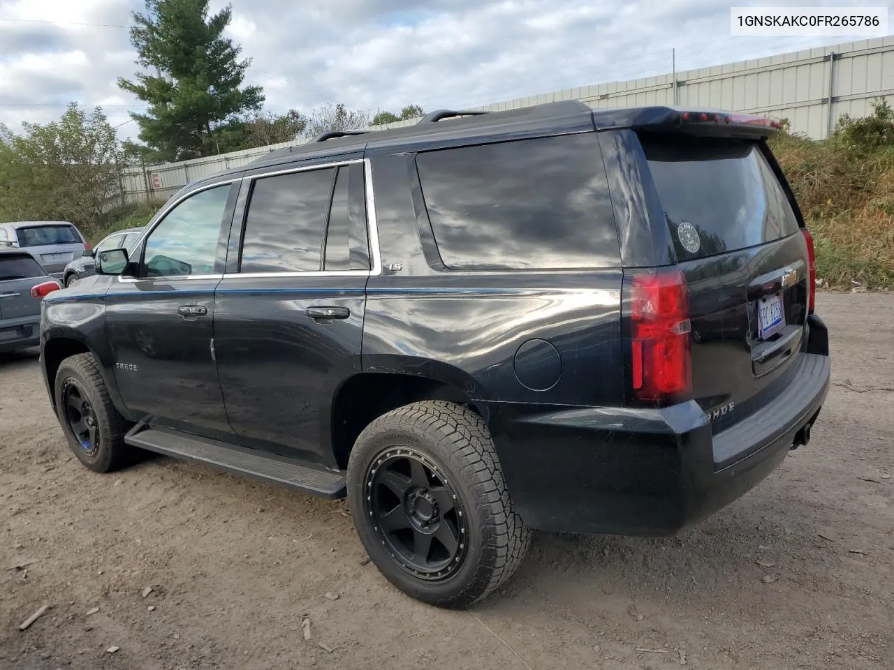 2015 Chevrolet Tahoe K1500 Ls VIN: 1GNSKAKC0FR265786 Lot: 74260094