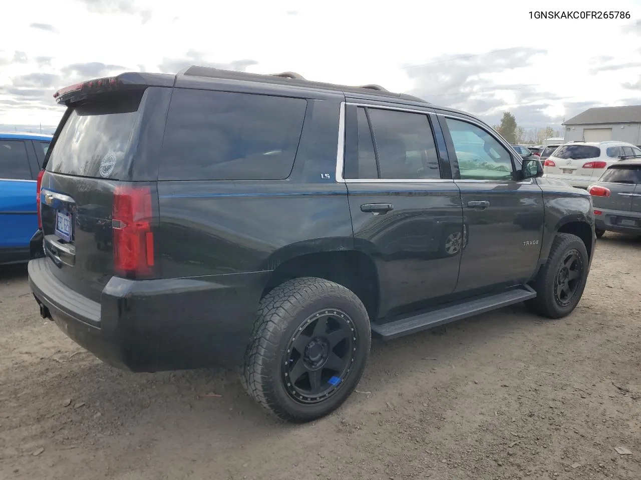 2015 Chevrolet Tahoe K1500 Ls VIN: 1GNSKAKC0FR265786 Lot: 74260094