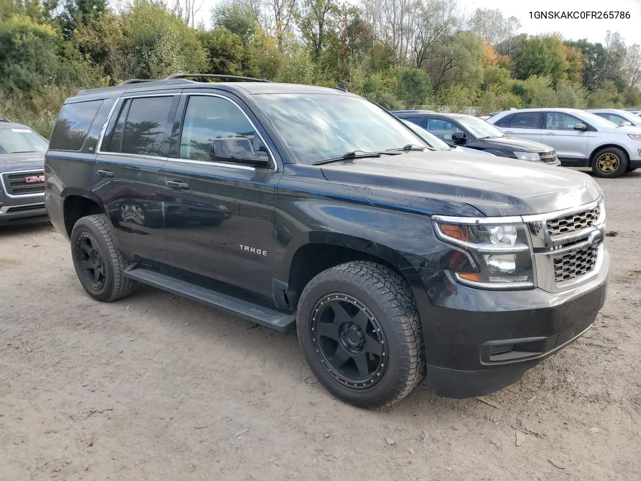 2015 Chevrolet Tahoe K1500 Ls VIN: 1GNSKAKC0FR265786 Lot: 74260094